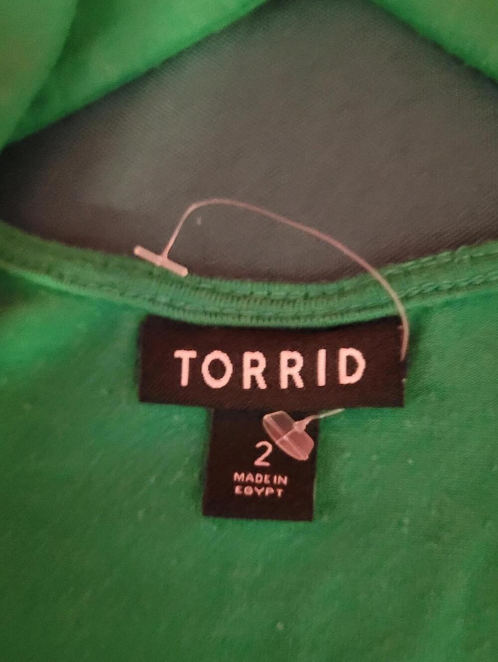 BUNDLE SALE! TORRID Kelley Green Dress Size 2X - Picture 7 of 9